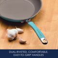 Rachael Ray 12 - Piece Cucina Nonstick Pots and Pans Set, Cookware, Set Cranberry