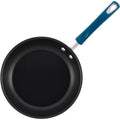Rachael Ray 15 - Piece Nonstick Pots and Pans Set/Cookware Set, Marine Blue