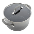 Rachael Ray 15 - Piece Nonstick Pots and Pans Set/Cookware Set, Marine Blue
