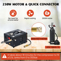 NUOGE Pcp Air Compressor, 4500psi 12V DC or 110V AC W/Converter Paintball/Scuba Tank Compressor Pump