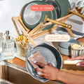 Beautiful 12pc Ceramic Non - Stick Cookware Set with Strainer Lids, White Icing by Drew Barrymore