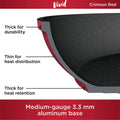 Ninja Foodi Neverstick Vivid Oven Safe 8 Piece Pots and Pans Cookware Set