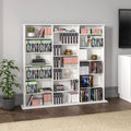 Prepac 51" Triple CD DVD Wall Media Storage Rack in Black