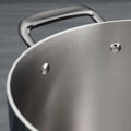 14 Piece Tri - Ply Clad Stainless Steel Cookware Set with Glass Lids
