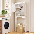 Tangkula Over Toilet Space Saver Bathroom Organizer with Storage Cabinet