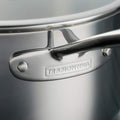 14 Piece Tri-Ply Clad Stainless Steel Cookware Set with Glass Lids