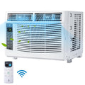 Garvee 5000 BTU Window Air Conditioner, Fast Cooling for Rooms up to 150 Sq. Ft, Window Ac Unit with 7 Level Temperature Setting, White