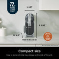Ninja Slushi with Rapidchill Technology, 72 oz. Frozen Drink & Slushie Machine, 3 Presets, Margaritas, Frappes, Dishwasher Safe, Gray, FS300