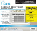 Midea 5, 000 BTU 150 Sq Ft Mechanical Window Air Conditioner, White, MAW05M1WWT, New