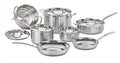 Cuisinart Multiclad Pro Triple Ply 12 - Piece Stainless Steel Cookware Set