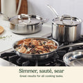 Cuisinart Multiclad Pro Triple Ply 12 - Piece Stainless Steel Cookware Set