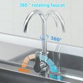 Stainless Steel Utility Sink with Cold and Hot Water Pipes, Free Standing Single Bowl Commercial Kitchen Sink with Workbench, Storage Shelf& Faucet, for Kitchen, Bathroom, Farmhouse, Indoor, Outdoor