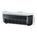 FYHALE 5, 000 BTU Wall Mounted Air Conditioner with Remote Control, Digital Display, Cool up to 150 Sq. Ft., Perfect for Small Bedroom, Living Room, Home Office, White