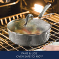 Rachael Ray 12 - Piece Cucina Nonstick Pots and Pans Set, Cookware, Set Cranberry