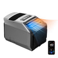EF Ecoflow WAVE 3 Portable Air Conditioner with Add - on Battery, 1800W/6100 BTU Cooling and 2000W/6800 BTU Heating, 1000W Fast Charging in 75 Mins, 8H Wireless Running, APP Control, for Camping, Rvs