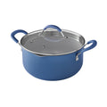 The Pioneer Woman Sutton 34 - Piece Ceramic Nonstick Cookware and Bakeware Set, Blue