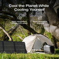 EF Ecoflow WAVE 3 Portable Air Conditioner, 1800W/6100 BTU Cooling and 2000W/6800 BTU Heating, 1000W Fast Charging in 75 Mins, 8H Wireless Running, APP Control, for Camping, Vanlife, Rvs