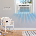 Midea 5, 000 BTU 150 Sq Ft Mechanical Window Air Conditioner, White, MAW05M1WWT, New