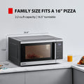 Toshiba 2.2 Cu. Ft. Countertop Microwave Oven, 1200 Watts, Stainless Steel