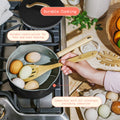 Beautiful 12pc Ceramic Non - Stick Cookware Set with Strainer Lids, White Icing by Drew Barrymore