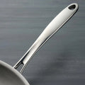 14 Piece Tri - Ply Clad Stainless Steel Cookware Set with Glass Lids