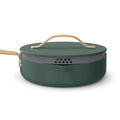 Beautiful 12pc Ceramic Non - Stick Cookware Set with Strainer Lids, White Icing by Drew Barrymore